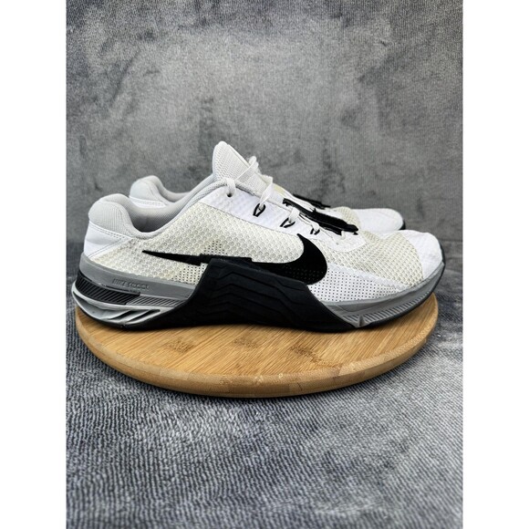 Nike Metcon 7 Shoes Mens Size 13 White Black Training Cross Trainer CZ8281-100 - Picture 1 of 11